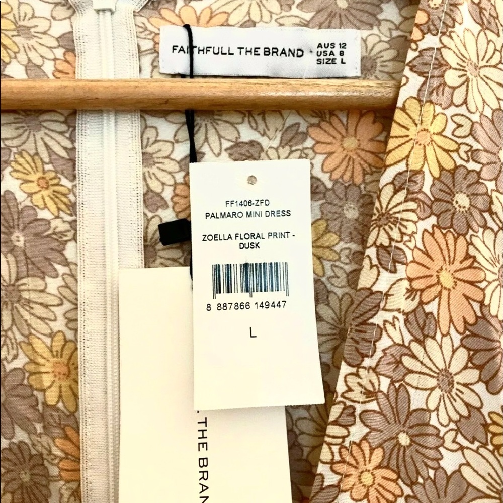 Faithfull The Brand Palmero Mini Floral Dress - Picture 4 of 6